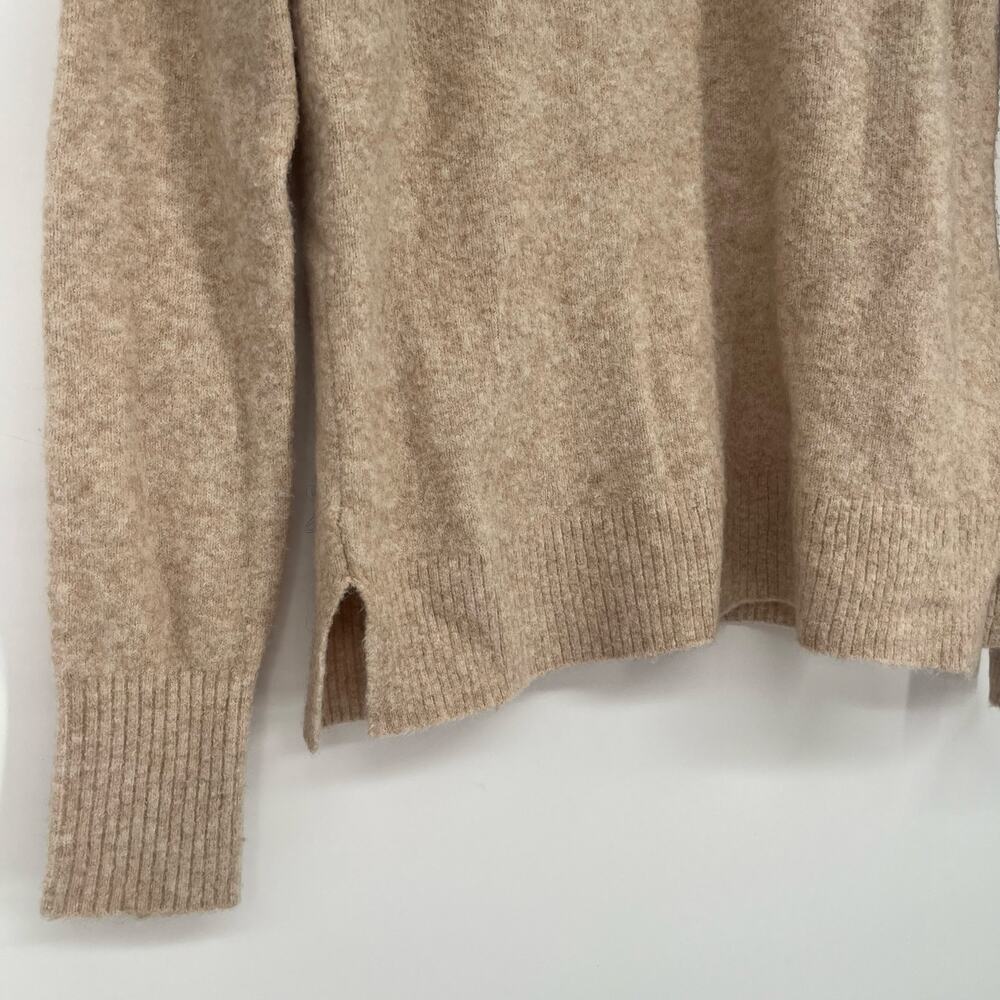 J.Crew Extra Soft Yarn Sweater XXS Beige Wool Blend Crewneck BU223 - Picture 7 of 7